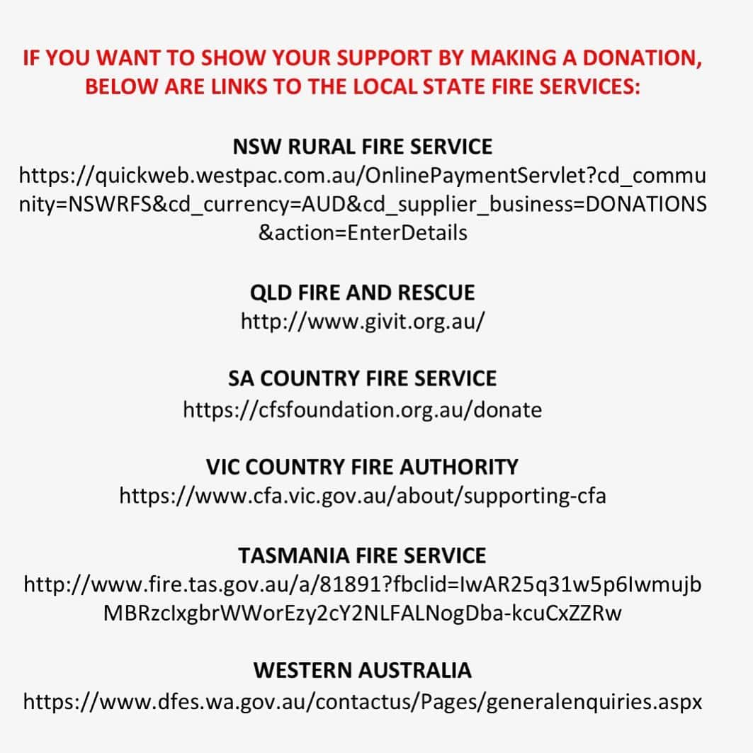 ジョエル・マッデンさんのインスタグラム写真 - (ジョエル・マッデンInstagram)「I’m Joining my friends and family in support of Australia - any amount you can give, and/or just sharing links to donate will help. Praying for all the people working around the clock there to combat these fires and everyone pitching in to help all of those in need. Praying for everyone affected by these horrific fires. Praying for you Oz.」1月7日 9時06分 - joelmadden