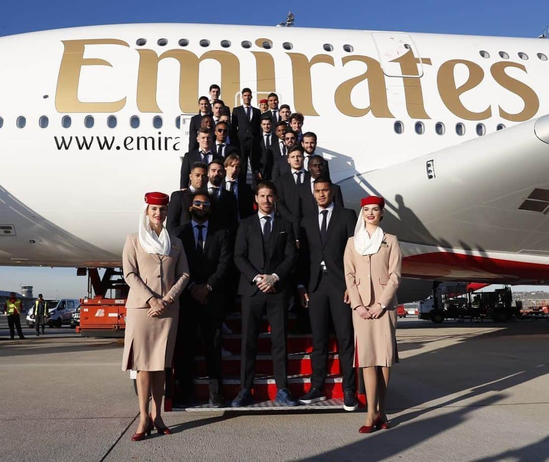 アルフォンス・アレオラさんのインスタグラム写真 - (アルフォンス・アレオラInstagram)「✈️🇸🇦 @realmadrid #HalaMadrid」1月7日 1時25分 - alphonseareola