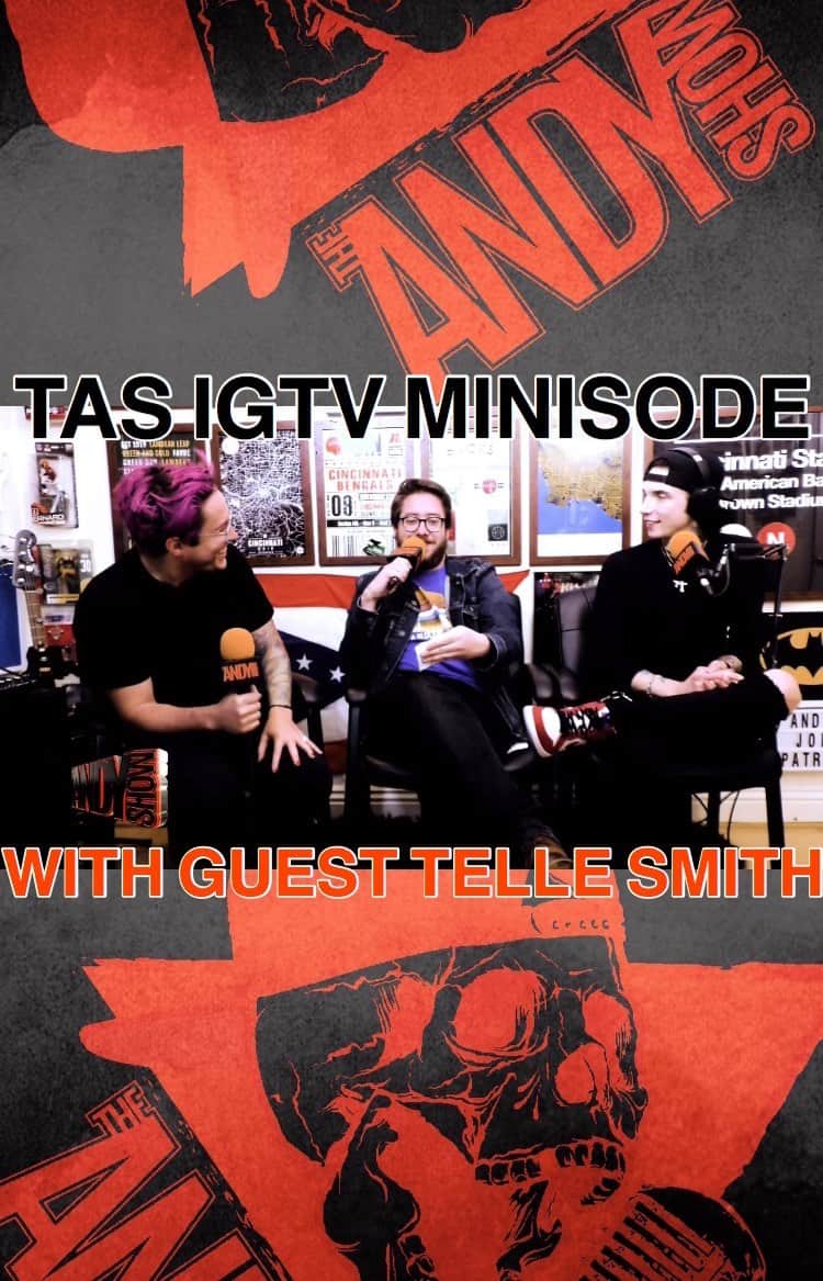 アンディー・ビアーザックのインスタグラム：「We’re back! Our first @theandyshowtv minisode of 2020 features @telletwa of @thewordalive and we bring back a TAS classic “The Whisper Challenge”! Check out our weekly full length podcast at www.theandyshow.tv」