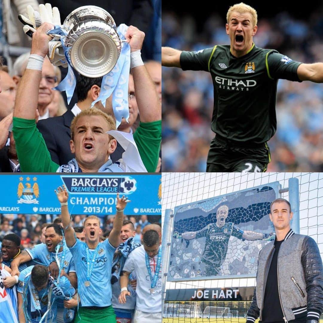ジョー・ハートのインスタグラム：「What a decade ...10 years of football .. from Birmingham to Burnley...from young and up and coming to a little bit older but still looking for the next challenge...losses, smiles, tears, laughter, despair, big decisions, brave moves, stupid decisions,  bought back by my team, won trophies, lost finals, let go by the team I love ,been praised, been criticised, been hung out to dry, great saves, chucked a few in, clean sheets, taken beatings, played with the best, played against the best, made friends,  made family,  European adventures, world cups, failures, represented my country , captained my country with pride, dropped from squads, sat on benches, trained like there is no tomorrow ......ready for the next chapter 🥳#2010/20」