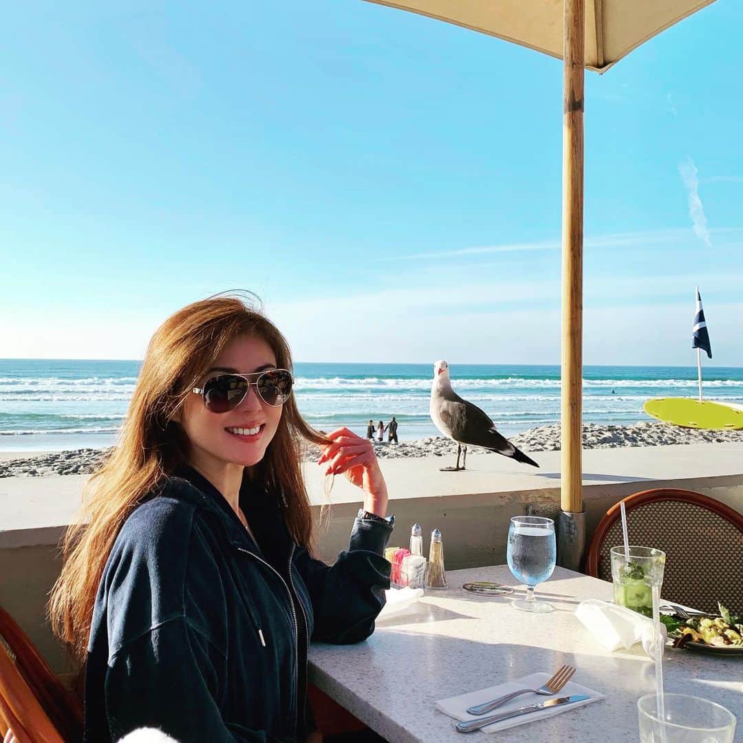 のインスタグラム：「#オーシャンビュー #lunchtime #San Diego」