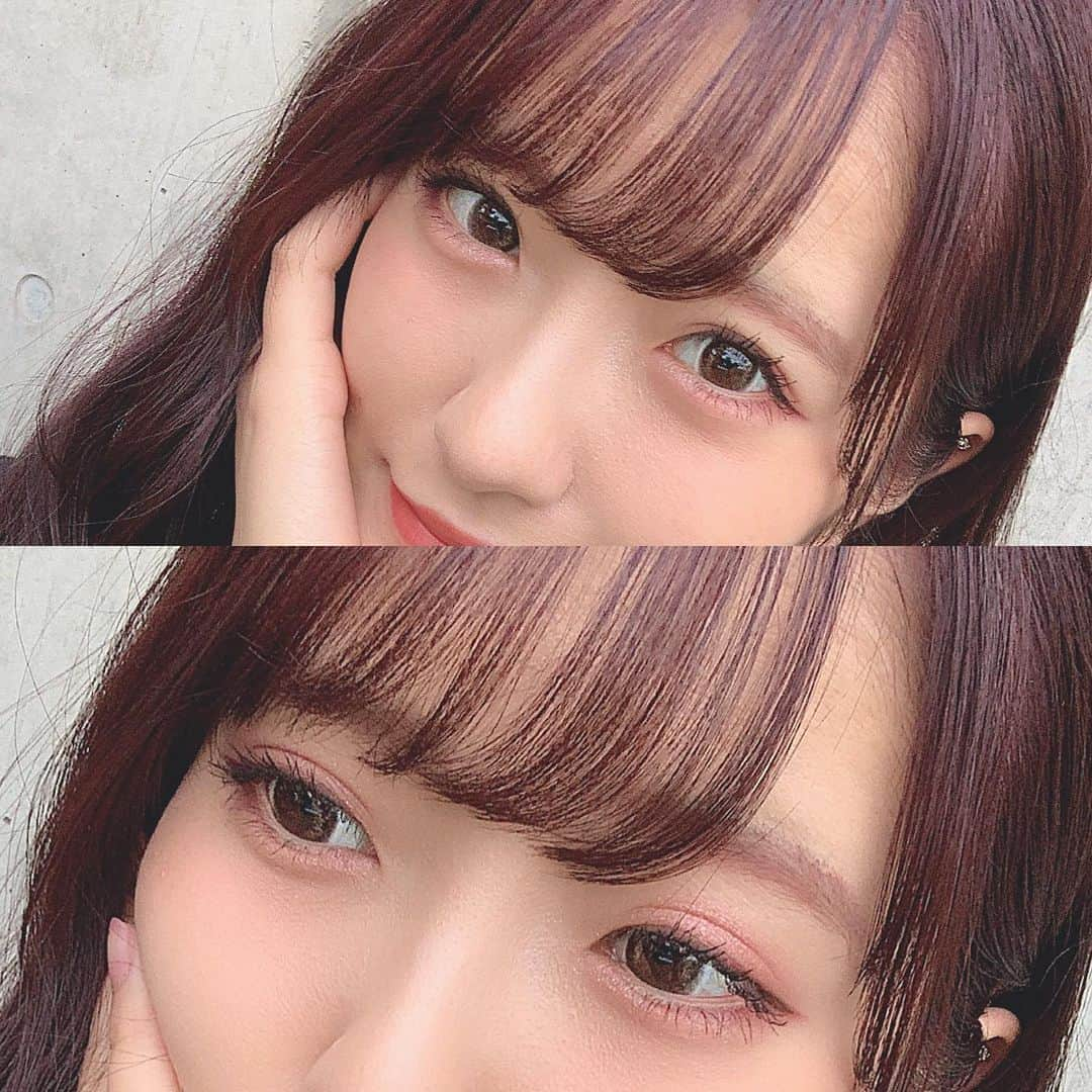 小嶋花梨さんのインスタグラム写真 - (小嶋花梨Instagram)「髪色に合わせてメイクも変えて楽しんでます🍇🍷」12月23日 23時55分 - nmb_kojima_48