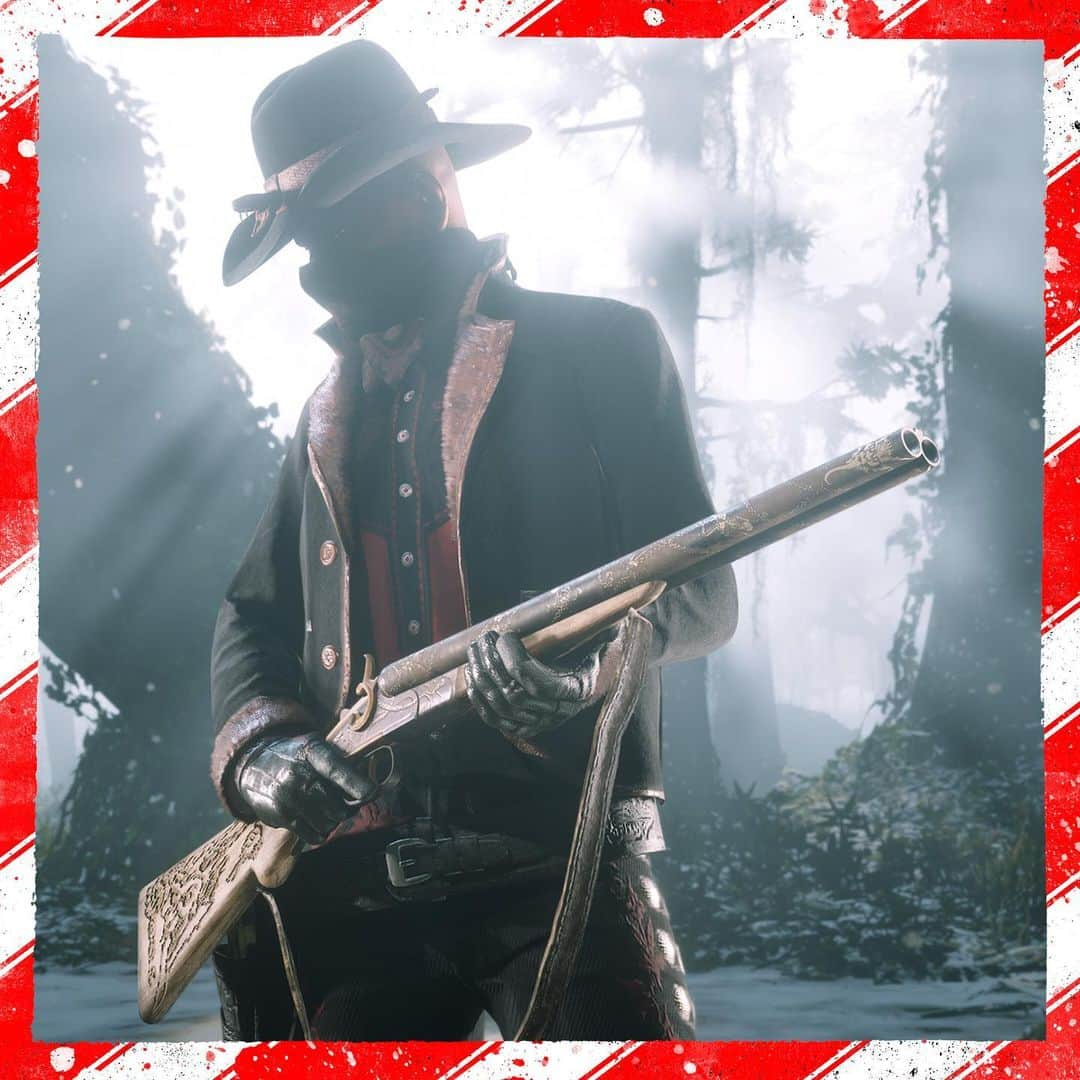 ロックスター・ゲームズさんのインスタグラム写真 - (ロックスター・ゲームズInstagram)「Play Red Dead Online between December 23rd - 25th to receive a special seasonal Gift Chest, packed to the brim with provisions and other goodies including the Krampus Double Barrel Shotgun Variant.  Details at the Rockstar Newswire (link in bio)」12月24日 0時18分 - rockstargames