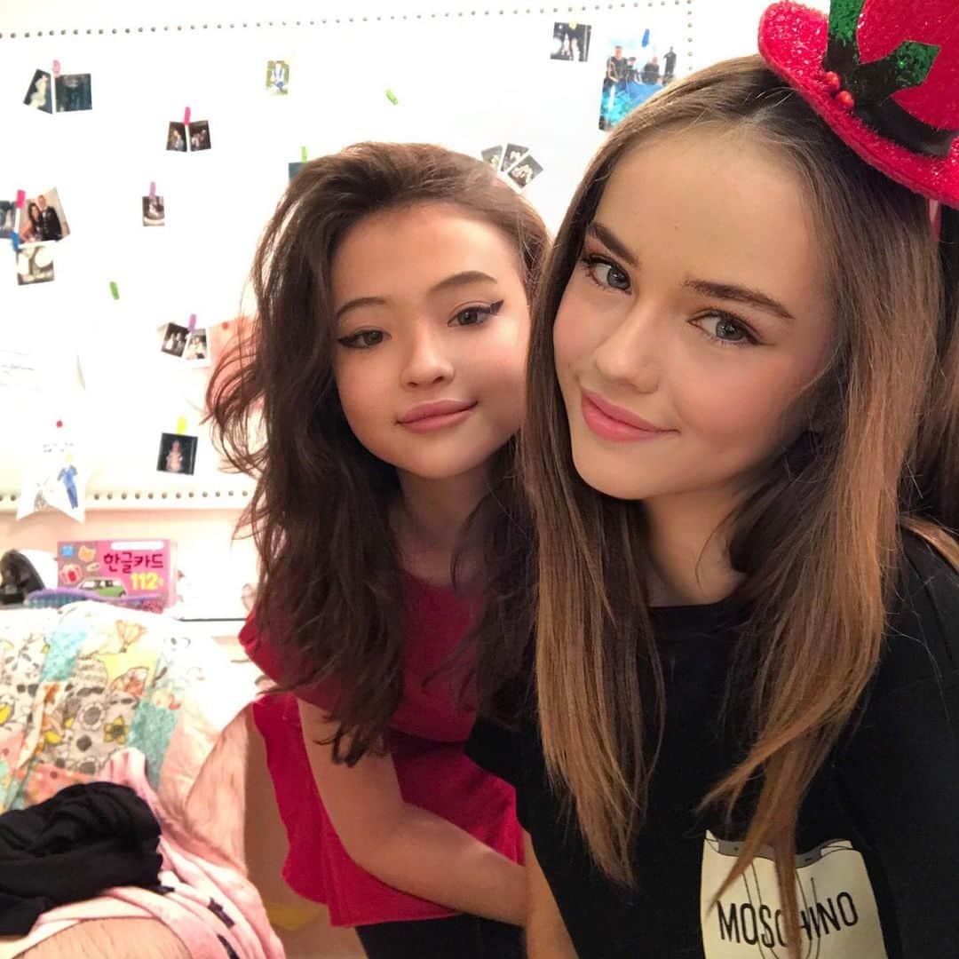 クリスティーナ・ピメノヴァさんのインスタグラム写真 - (クリスティーナ・ピメノヴァInstagram)「Love you my little sis ❤️💕」12月23日 16時30分 - kristinapimenova