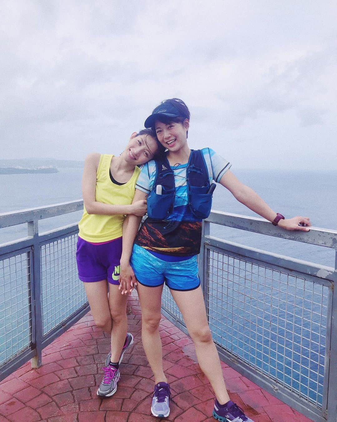 中村優さんのインスタグラム写真 - (中村優Instagram)「カップルかよぉー💖 @vivi_729  #guam#旅ランGUAM#run#running#優run#優trip」12月23日 16時45分 - nkmr_yu