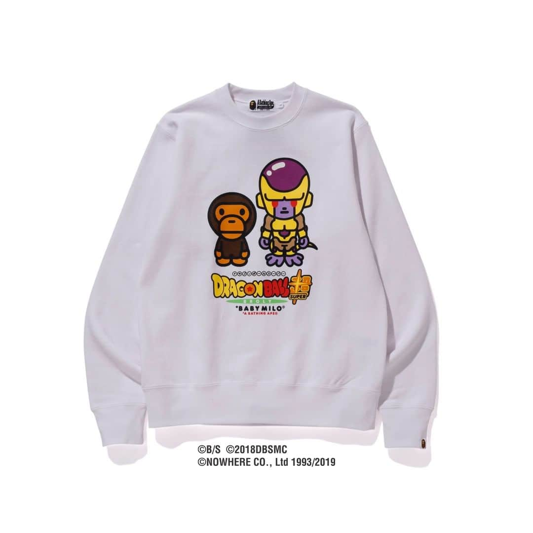 ア ベイシング エイプさんのインスタグラム写真 - (ア ベイシング エイプInstagram)「Following the previous year’s highly coveted collaboration with DRAGON BALL, BAPE® and the world-famous animation is releasing new collaboration items on Saturday, December 28th. This year's collaboration is with the animation’s hit movie from the previous year, “Dragon Ball Super: Broly.” Other characters that appear in this collaboration apart from Goku and Vegeta include popular characters like Golden Frieza and Broly. The collection will be available at A BATHING APE®, BAPE KIDS® locations and BAPE.COM WEB STORE. #bape #dragonball」12月23日 18時00分 - bape_japan