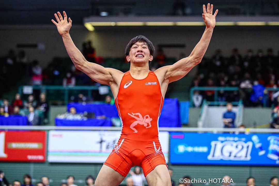 乙黒拓斗のインスタグラム：「全日本選手権優勝することができました。 応援していただいた方ありがとうございます🙇  2020年の東京オリンピックも代表内定することができました。  自分と戦った階級の人のためにも覚悟をし、全力で頑張りたいと思います。 これからも引き続き応援よろしくお願いします！」
