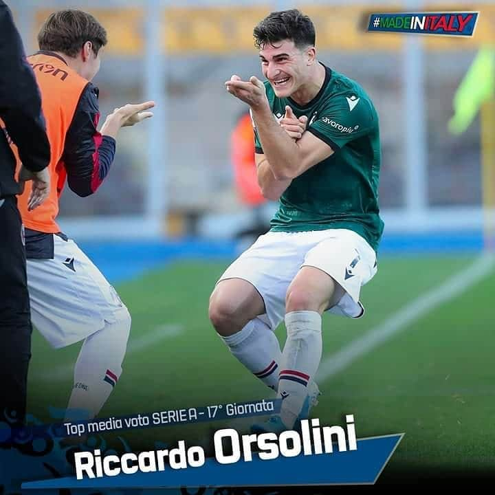 サッカーイタリア代表さんのインスタグラム写真 - (サッカーイタリア代表Instagram)「#MadeInItaly🇮🇹 .@riccardo_orsolini7 e @nicolozaniolo italiani top media-voto della 17^ giornata di #campionato secondo le valutazioni dei media📰 . . #VivoAzzurro #SerieA」12月23日 19時21分 - azzurri