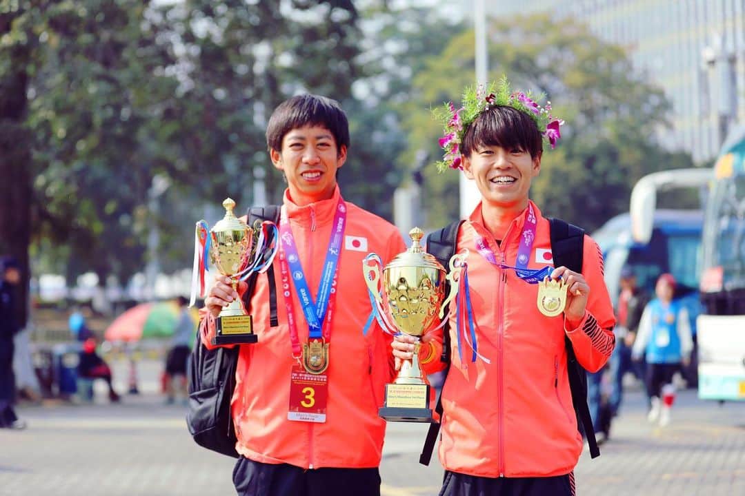 神野大地さんのインスタグラム写真 - (神野大地Instagram)「チームJAPAN！🇯🇵 お疲れ様でした。 またJAPANのユニフォームを着たい。 #アジア選手権」12月23日 19時50分 - daichi_0913