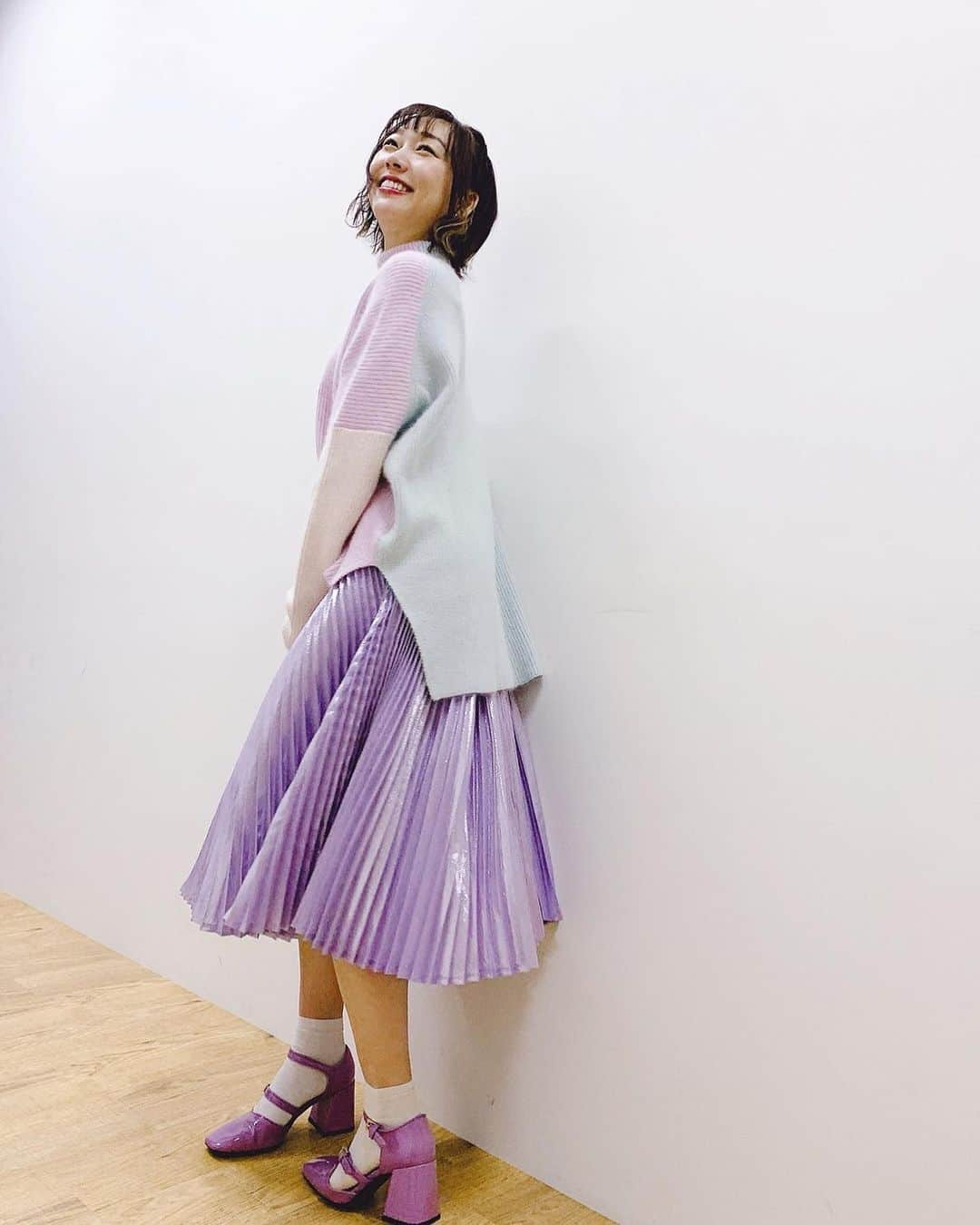 柏木作夢さんのインスタグラム写真 - (柏木作夢Instagram)「My styling📍 おっさんずラブ 須田亜香里ちゃん🍇 ご回転💫  #須田亜香里 #ske48  #おっさんずラブ  #abematv  #衣装」12月23日 21時37分 - samukashiwagi