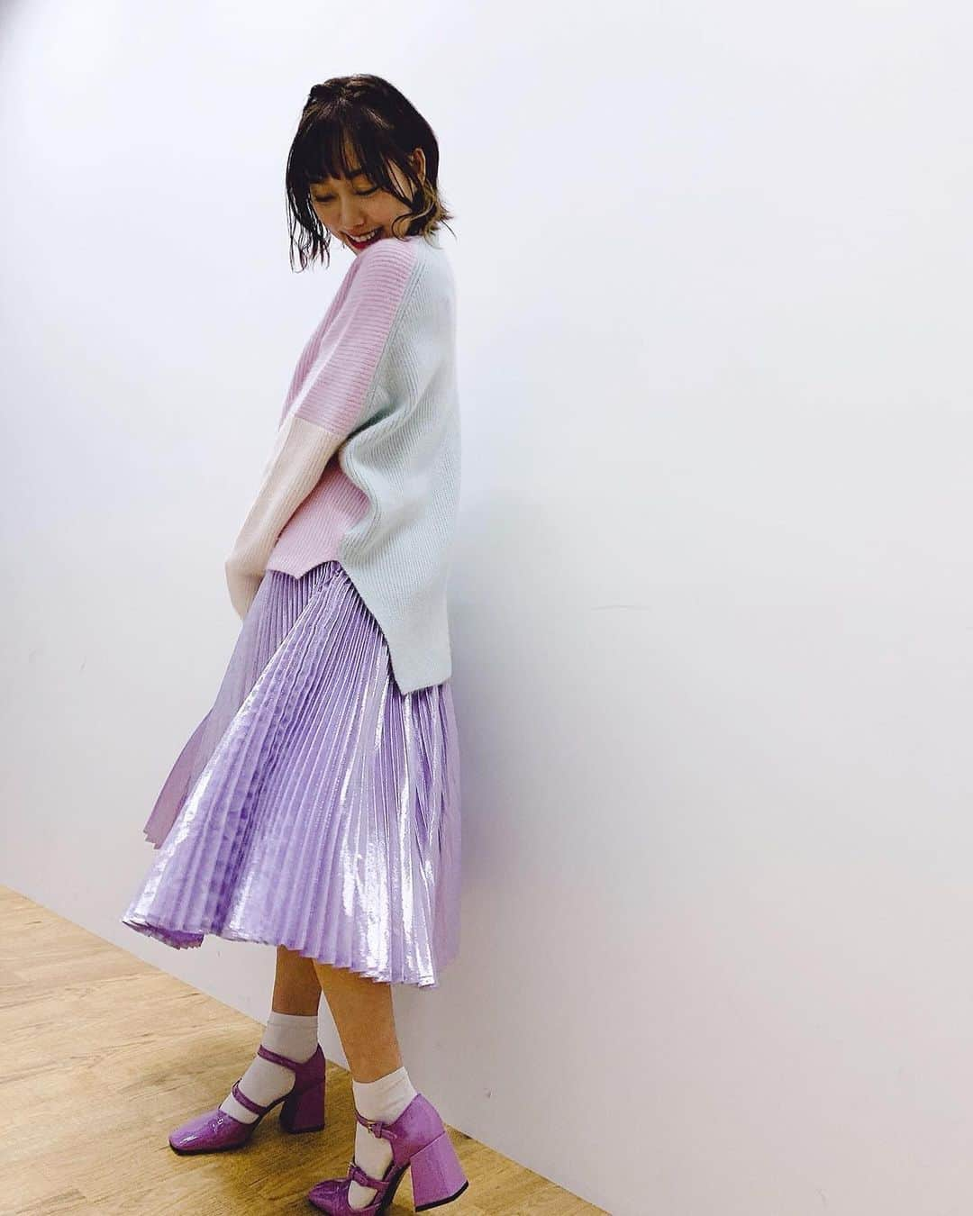 柏木作夢さんのインスタグラム写真 - (柏木作夢Instagram)「My styling📍 おっさんずラブ 須田亜香里ちゃん🍇 ご回転💫  #須田亜香里 #ske48  #おっさんずラブ  #abematv  #衣装」12月23日 21時37分 - samukashiwagi