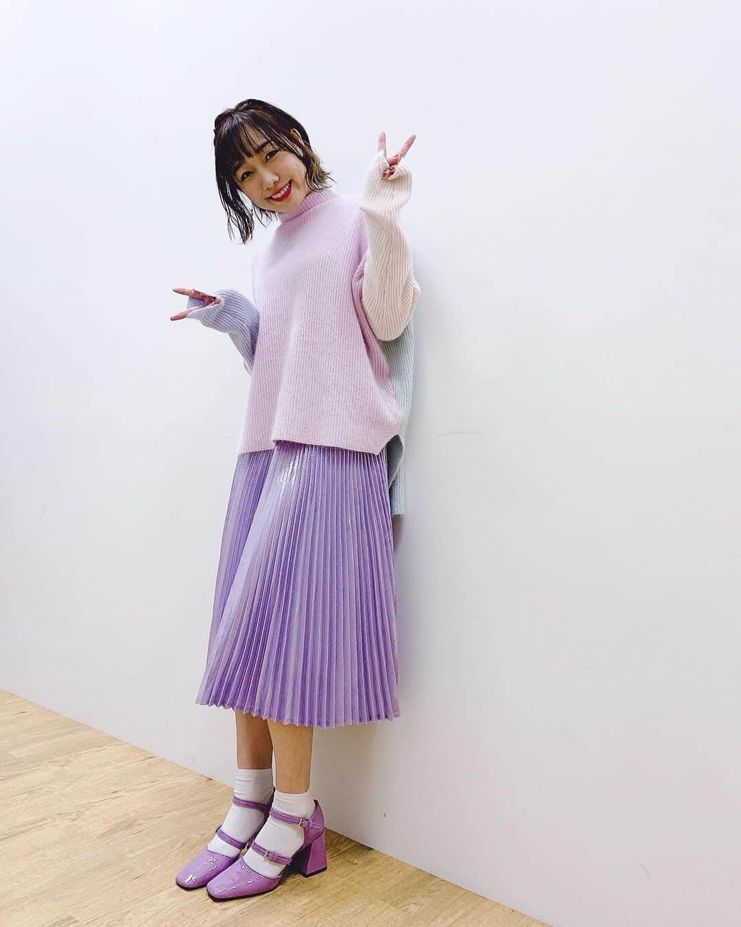 柏木作夢さんのインスタグラム写真 - (柏木作夢Instagram)「My styling📍 おっさんずラブ 須田亜香里ちゃん🍇 ご回転💫  #須田亜香里 #ske48  #おっさんずラブ  #abematv  #衣装」12月23日 21時37分 - samukashiwagi