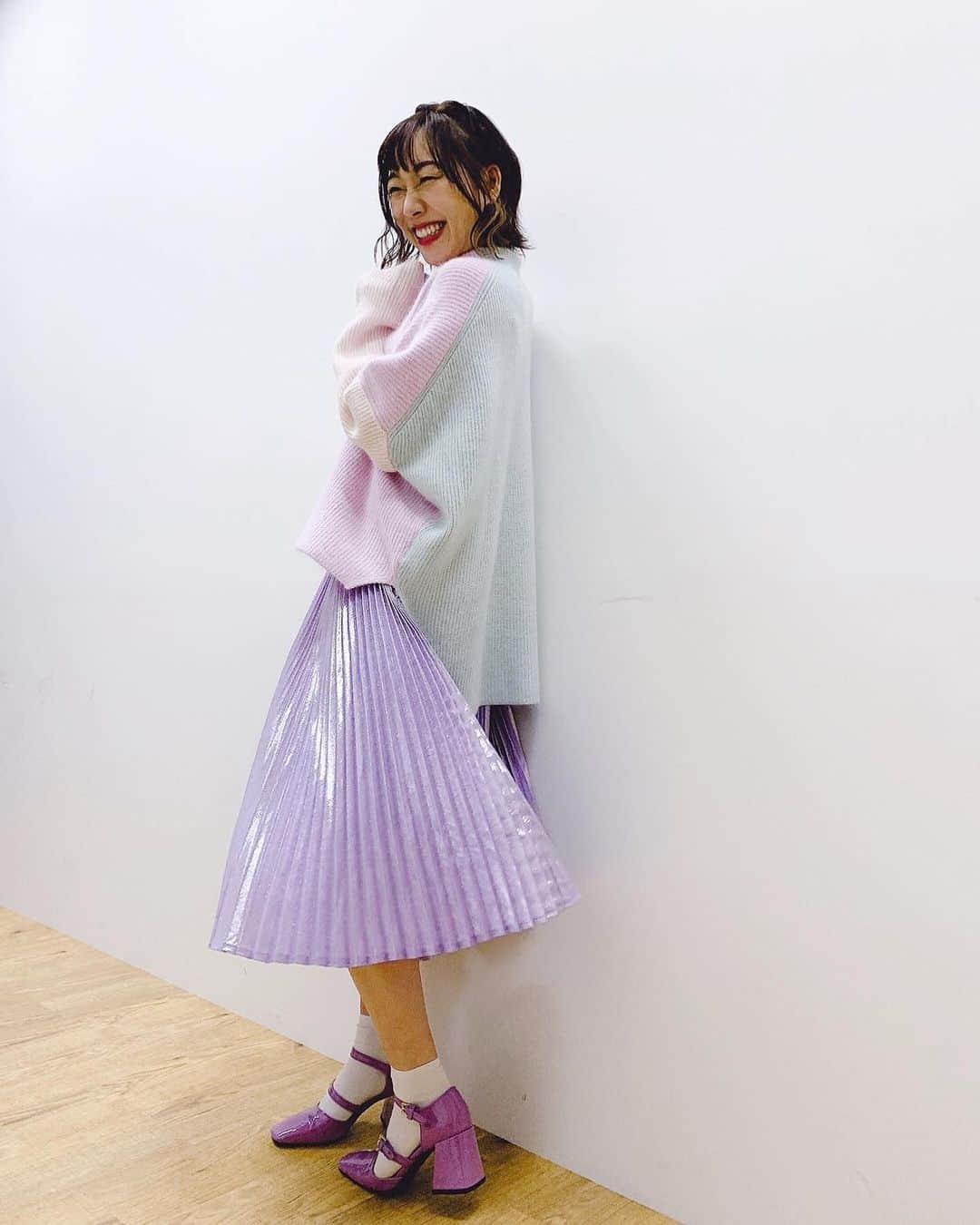 柏木作夢さんのインスタグラム写真 - (柏木作夢Instagram)「My styling📍 おっさんずラブ 須田亜香里ちゃん🍇 ご回転💫  #須田亜香里 #ske48  #おっさんずラブ  #abematv  #衣装」12月23日 21時37分 - samukashiwagi