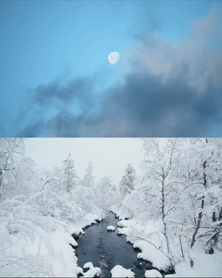 のインスタグラム：「{ 🔥vs ❄ } • Video Report • Here what you can find if you go to the North, to the cold, looking for emotions that can warm the soul. And that's what happened to me, invited by @oppomobileit beyond the Arctic circle, to test the new #OPPOReno2 and its functions like its ultra-dark mode and video stabilization.  #RenoStudioDream #OPPOPartner」