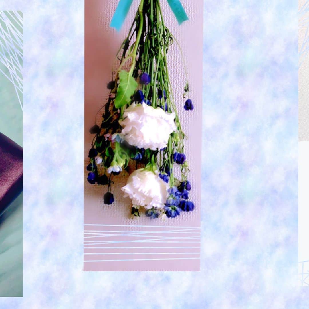たぴみるのインスタグラム：「#たぴちゅう から貰ったお花 いい感じに飾ってます🤔🤔 #ドライフラワー #ドライフラワーのある暮らし  #ドライフラワーインテリア」