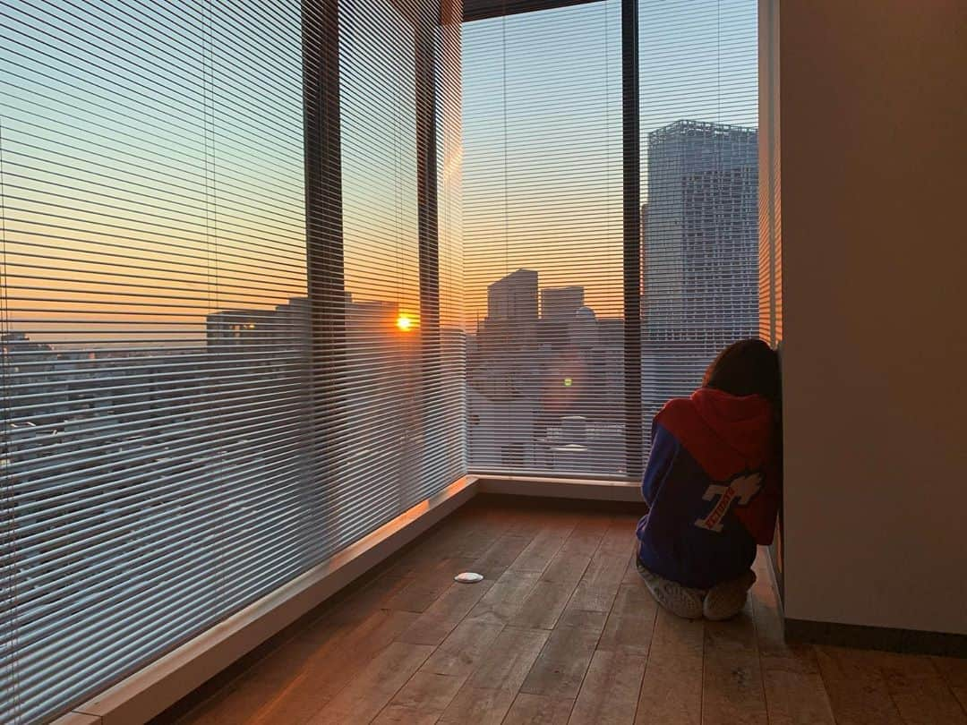 ゆきのしんさんのインスタグラム写真 - (ゆきのしんInstagram)「昨日の動画のサムネ候補🌇 今日も楽しんでいくぞー✨ ※私はとても元気です #スマイルポンチ #動画 #サムネ #渋谷の夕焼け #とても綺麗でした」12月24日 9時42分 - yukino__shin