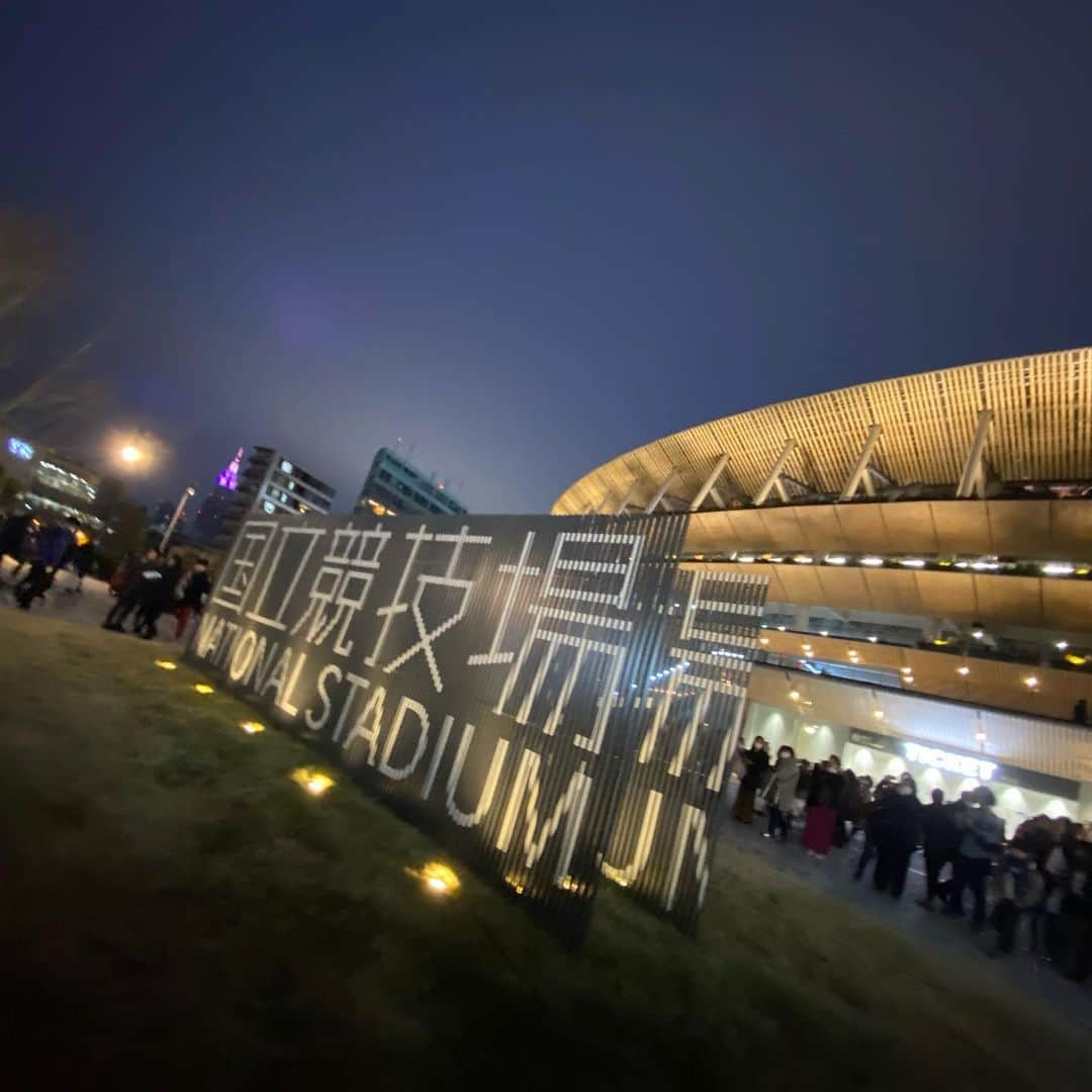 桃井はるこのインスタグラム：「New National Stadium in Tokyo Japan✨」
