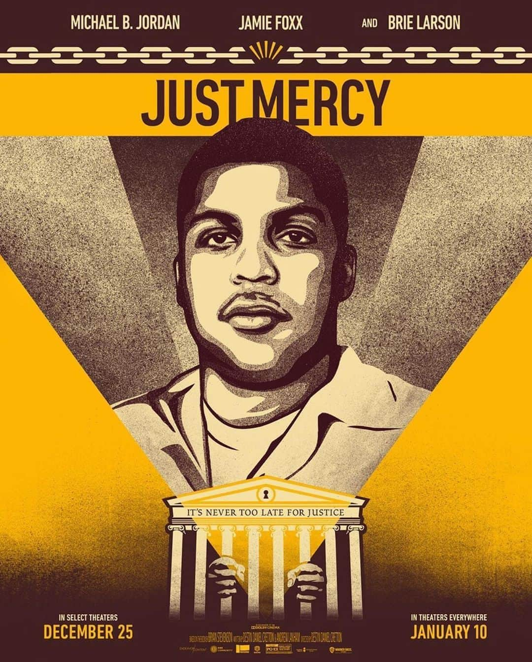 Warner Bros. Picturesさんのインスタグラム写真 - (Warner Bros. PicturesInstagram)「It’s never too late for justice. Check out this #JustMercy-inspired art created by @studionumberone, and be among the first to see the film in LA & NYC on December 25.」12月24日 4時18分 - wbpictures