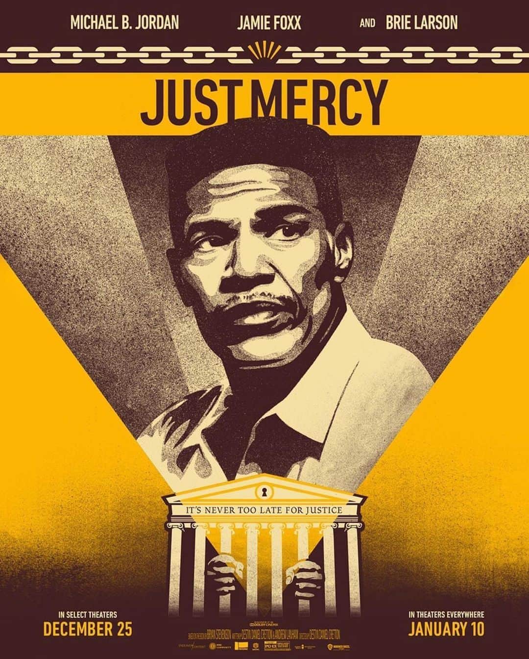 Warner Bros. Picturesさんのインスタグラム写真 - (Warner Bros. PicturesInstagram)「It’s never too late for justice. Check out this #JustMercy-inspired art created by @studionumberone, and be among the first to see the film in LA & NYC on December 25.」12月24日 4時18分 - wbpictures