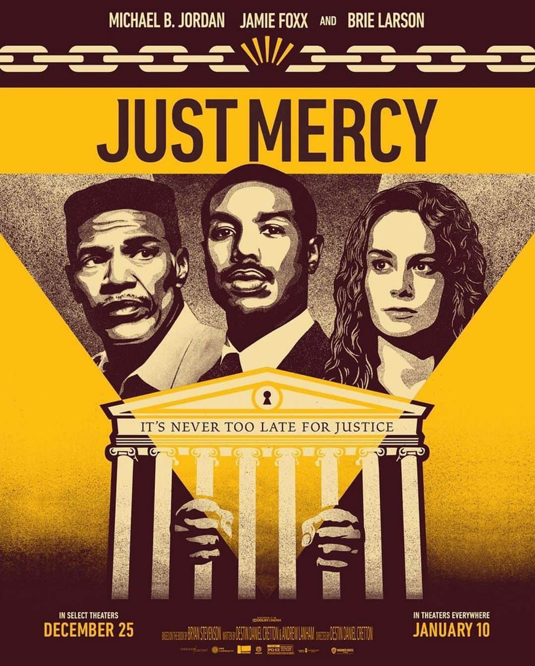 Warner Bros. Picturesさんのインスタグラム写真 - (Warner Bros. PicturesInstagram)「It’s never too late for justice. Check out this #JustMercy-inspired art created by @studionumberone, and be among the first to see the film in LA & NYC on December 25.」12月24日 4時18分 - wbpictures