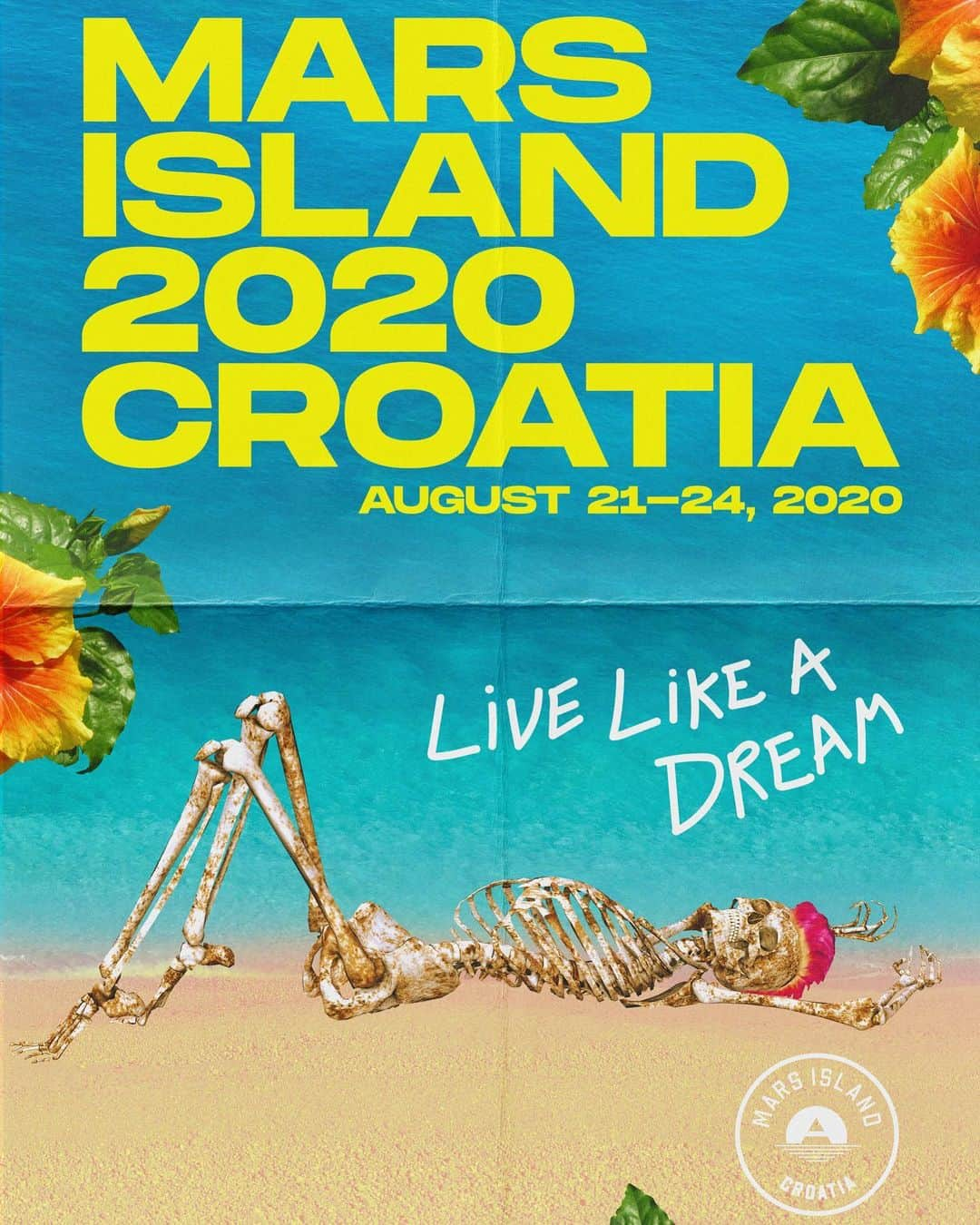 ジャレッド・レトさんのインスタグラム写真 - (ジャレッド・レトInstagram)「Meet me in Croatia 🕺🏻🏖🌅🌊😎 Pre-register for Mars Island now #linkinbio #MarsIsland2020」12月24日 4時29分 - jaredleto