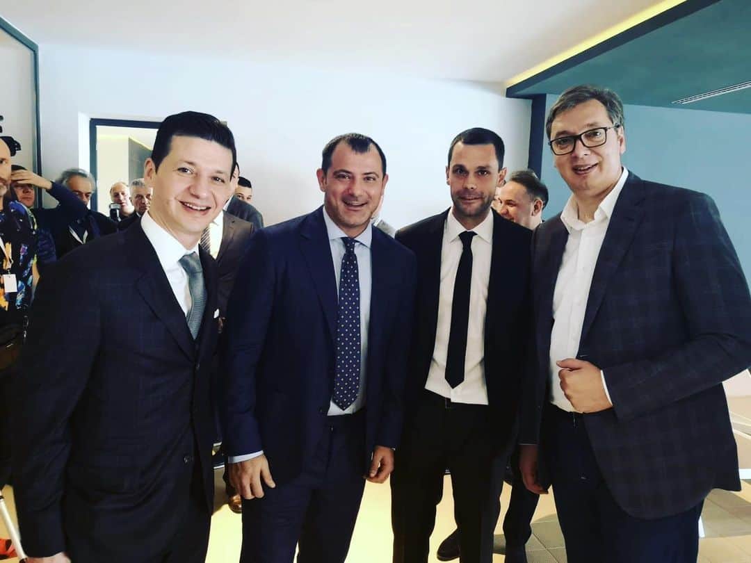 デヤン・スタンコビッチのインスタグラム：「Čestitam mojim prijateljima, braći Teodosić, na sjajnom projektu “Crni vrh”, jednom od najboljih sportskih kompleksa u regionu! Srećno!」