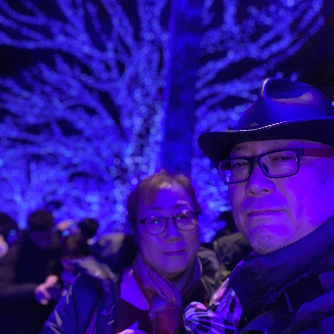 森田繁のインスタグラム：「青いクリスマスイブ」