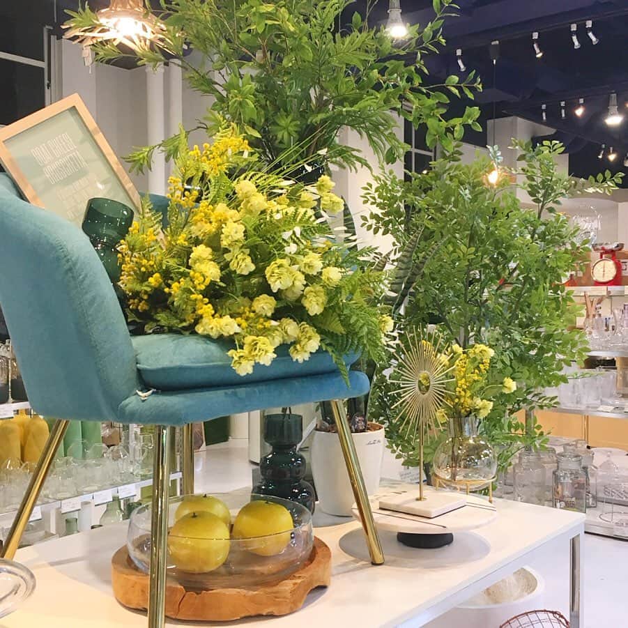 横浜ディスプレイミュージアムのインスタグラム：「ミモザをはじめ、春を彩るお花が入荷しています🌼 人気の北欧モダンインテリアと合わせてコーディネートしてみては？  オブジェとしても様になるフラワーベースはデンマークのインテリアブランドから直輸入しています🌟  #横浜ディスプレイミュージアム #株式会社ポピー #横浜 #ディスプレイ#アーティフィシャルフラワー #フラワーアレンジメント #フラワーデザイン #インテリア雑貨 #インテリア#インテリアコーディネート#スタイリスト#装飾#デコレーション  #花のある暮らし #花好きな人と繋がりたい #北欧インテリア #display #yokohama #flowerarrangement #interiordesign #artficialflower #flowerstagram」