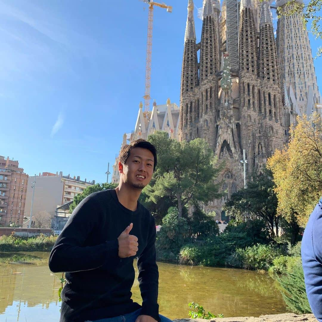 安西海斗のインスタグラム：「Barcelona👍」