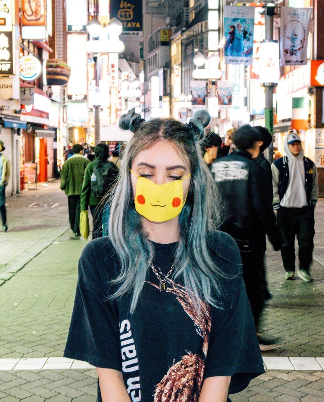 アリソン・ワンダーランドのインスタグラム：「3am, tokyo: a wild alison appears」
