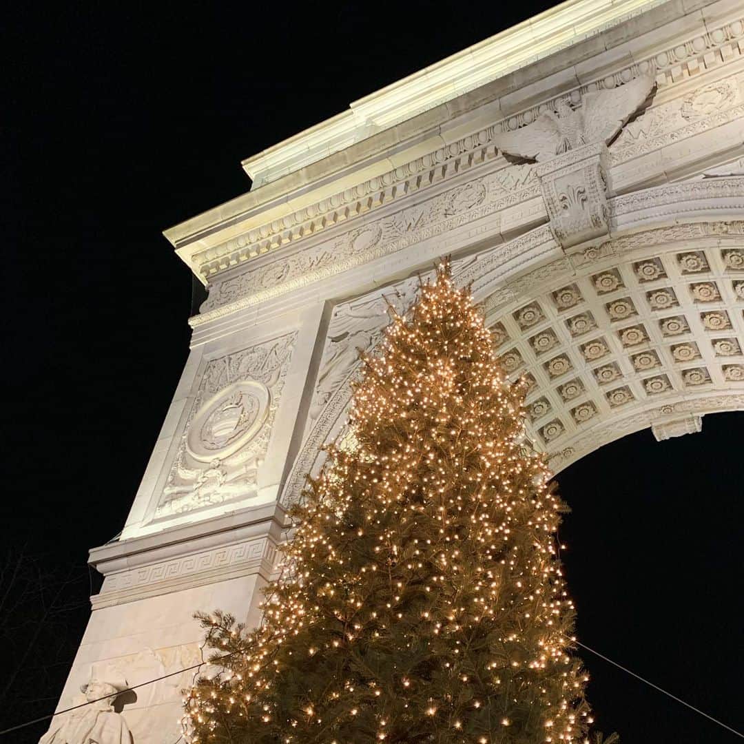 薮下柊さんのインスタグラム写真 - (薮下柊Instagram)「Christmas is coming sooooon🤭🎄 #nyc #newyork  #washingtonsquarepark  #christmas」12月24日 11時08分 - __yabushita_shu__