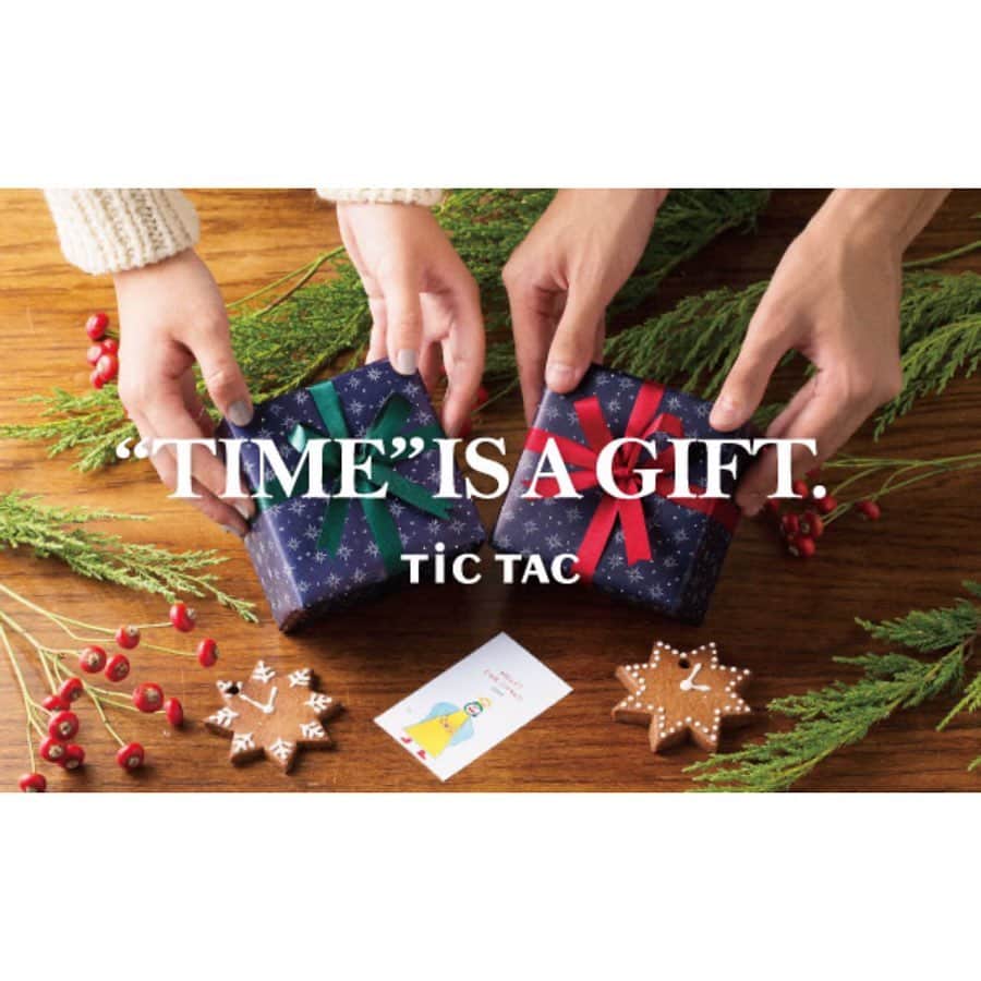 のインスタグラム：「Merry Xmas☺︎ ‘時’を刻む腕時計は、大切な人の幸せな時間を願う特別な贈り物。あの人にはどんな時計が似合うかな？お見立てご相談承ります。店頭のスタッフにお声がけください。Xmasギフトラッピングをご用意してお待ちしております☺︎ ・ #tictac #watch #チックタック #時計 #腕時計 #クリスマス #クリスマスプレゼント #クリスマスギフト #pairwatch  #ペアウォッチ  #誕生日 #誕生日プレゼント #記念日 #プレゼント #ギフト #ペアウォッチ  #クリスマスプレゼント時計 #記念日プレゼント時計 #誕生日プレゼント時計 #時計クリスマスプレゼント」