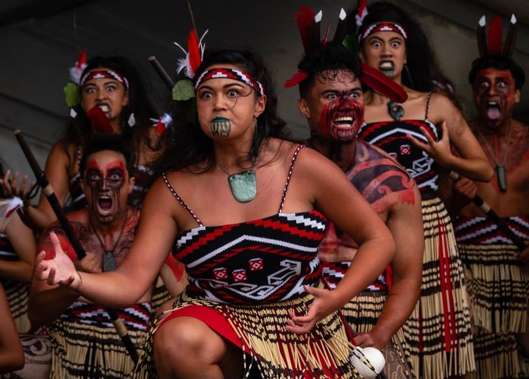National Geographic Travelさんのインスタグラム写真 - (National Geographic TravelInstagram)「Photo by Michael Yamashita @yamashitaphoto | High school teams from all around New Zealand compete at the Polyfest in Auckland. Here students perform the haka, a type of ancient Maori ceremonial dance. This posture dance includes rhythmic body slapping and shouting, foot stamping, vigorous movements, and tongue protrusions. Often thought of as a war dance, the mythology of the Maori indicates it’s more about the celebration of life. #Polyfest #haka #maori #NewZealand #Auckland」12月24日 14時10分 - natgeotravel