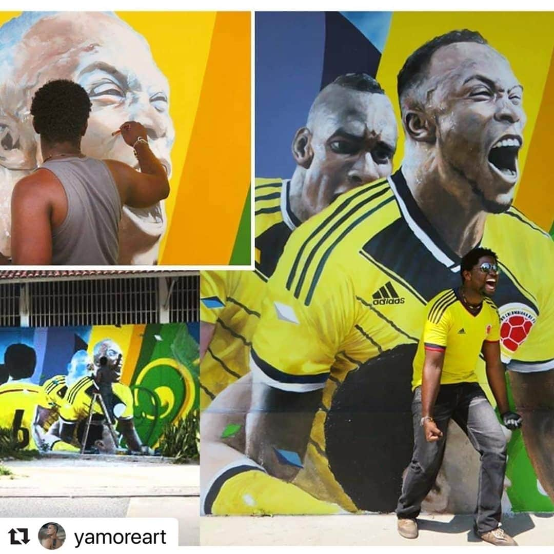 ファン・スニガさんのインスタグラム写真 - (ファン・スニガInstagram)「Que talento calidad!!! Déjeme lo felicito papá ✔️👏🏾muchas gracias por el detalle 🙌🏾❤️✊..................... 🇨🇴🇨🇴🇨🇴🇨🇴⚽⚽⚽⚽」12月25日 4時25分 - camilozuniga18