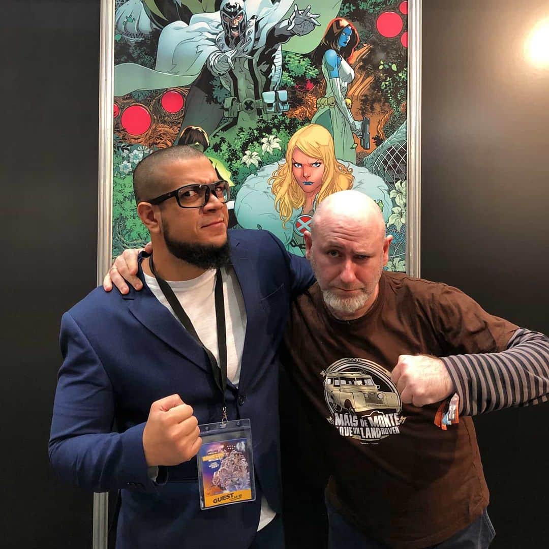 RB Silvaのインスタグラム：「Agradecimento especial para o @davidmacho pelo convite, atenção, profissionalismo e simpatia comigo e com a @gabriela_csp. Que venham muitos mais eventos como esse meu amigo!! Muchas Gracias.」
