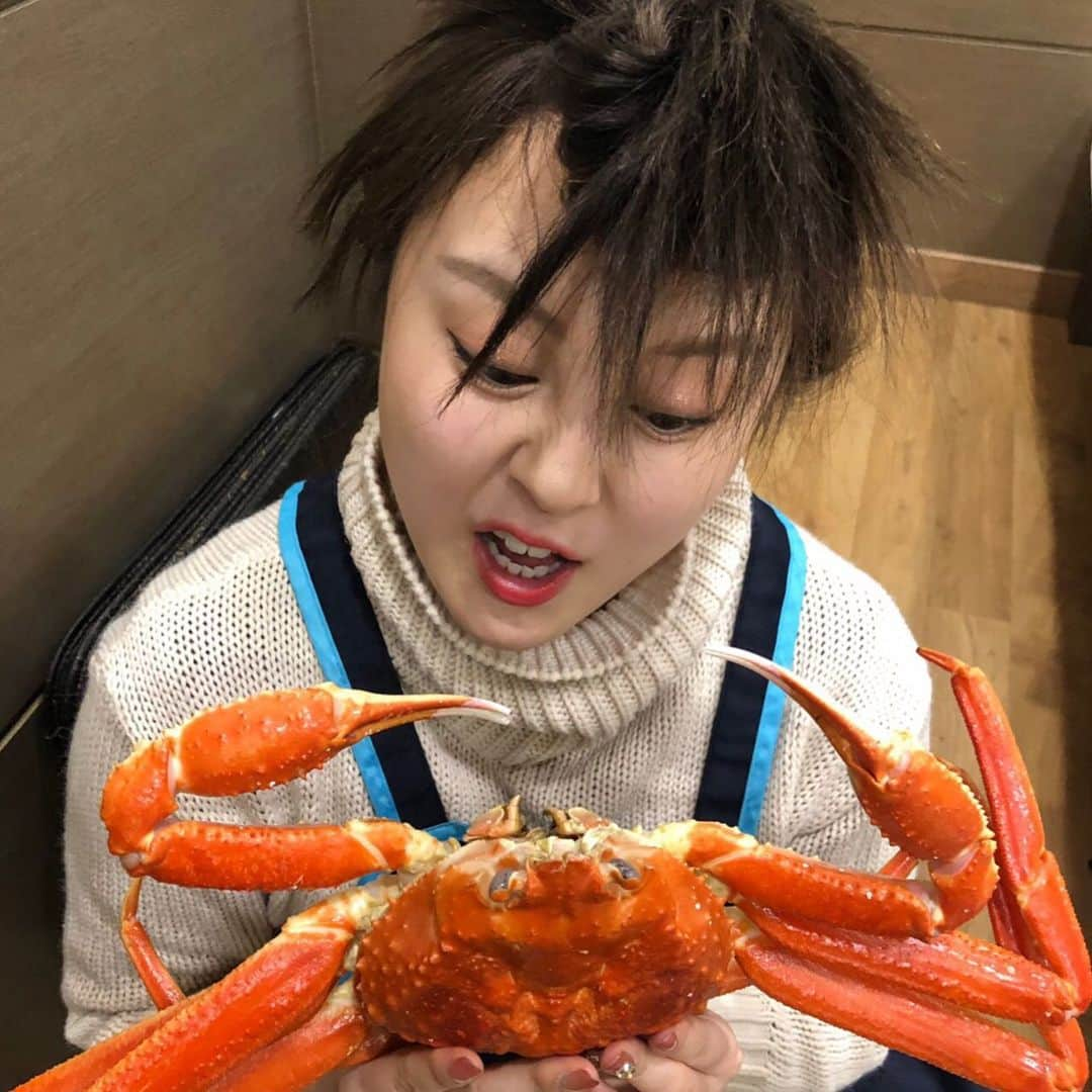 みそさんのインスタグラム写真 - (みそInstagram)「🦀😘🍊」12月24日 20時34分 - j__ms_99