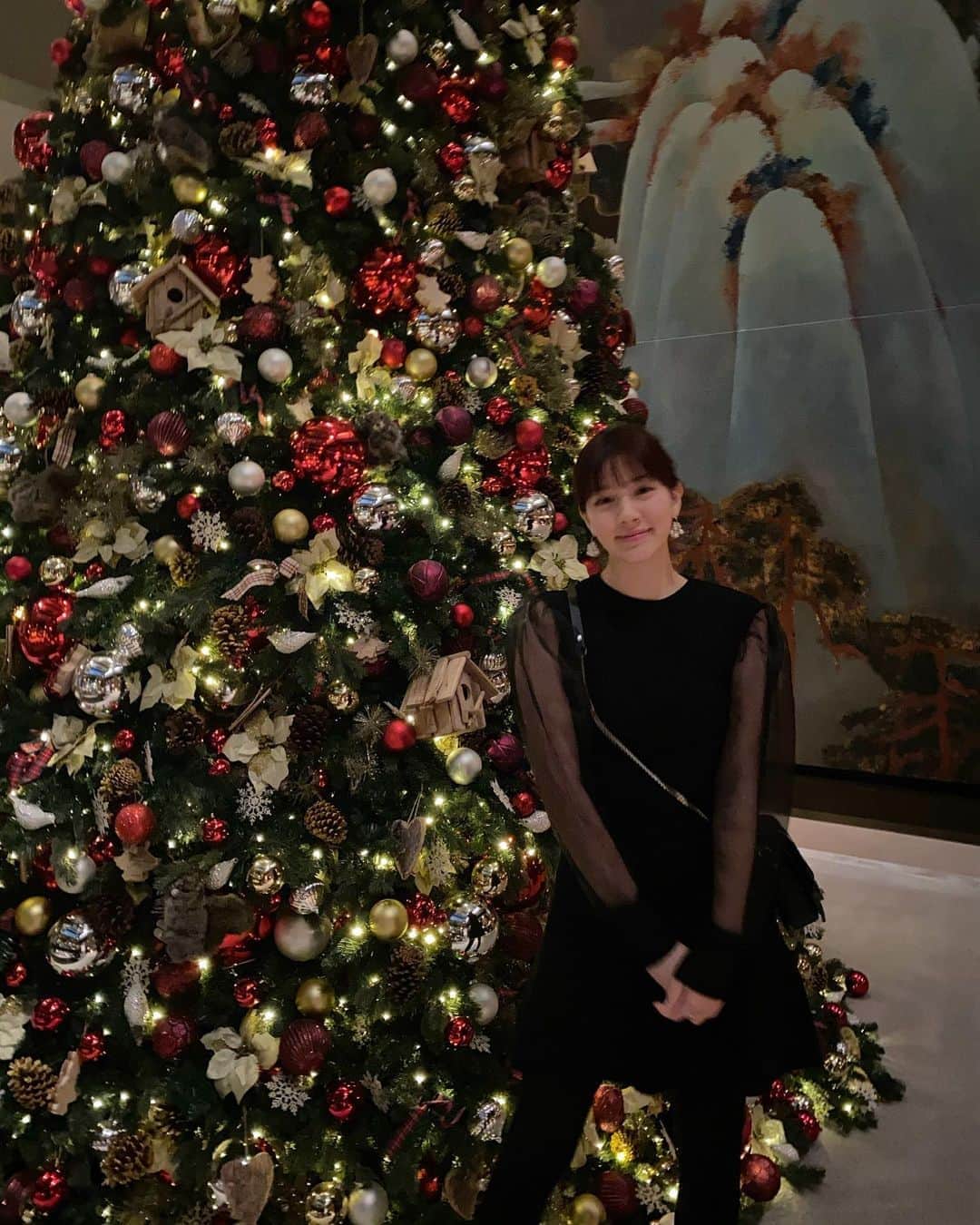 岡本杏理さんのインスタグラム写真 - (岡本杏理Instagram)「クリスマスですね！チキン食べないと🎄♡」12月24日 20時58分 - anri_okamoto