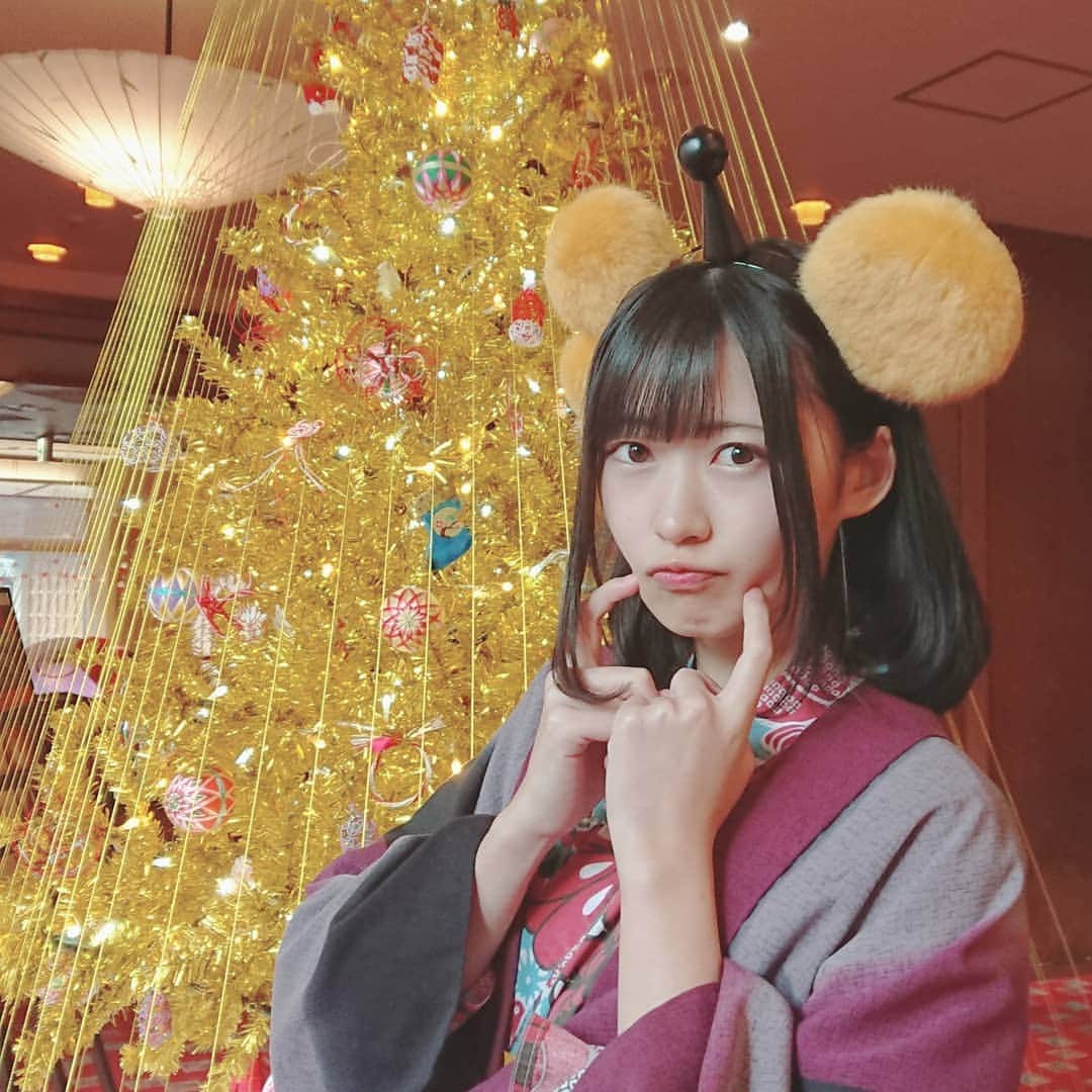 空野青空のインスタグラム：「. . メリクリ〜🎅🎁🎄🎉 . . 今日は #HAB5chポイントキャンペーン の🆕CMロケで山中温泉にある「吉祥やまなか」さんにお邪魔しましたっヽ(*ﾟωﾟ)ﾉ♡♡ . . おもてなしがすごすぎて感動🤧🙏✨ いつかおばあちゃんを連れてこれるといいなぁーー！！！！🥺🥺🥺 . . 🆕CMもお楽しみにっ(＾ω＾) . . . #山中温泉 #吉祥やまなか #パンケーキ #おもてなし料理 #温泉 #あおにゃん #空野青空 #aonyan #aoneko #あおねこ #ロケ #テレビCM #HAB #北陸朝日放送 #和服 #浴衣 #5ちゃんねる #黒髪 #裸眼 #幸薄顔ちゃん #初号機ボディ #Japaneseyukata #Japanese」