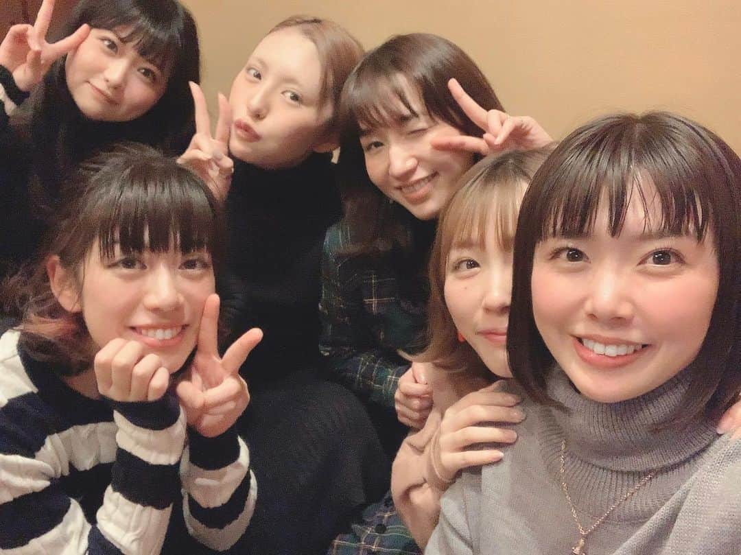 片山陽加さんのインスタグラム写真 - (片山陽加Instagram)「シンデレイル女子会♡ 楽しいイブイブでした！！！ #シンデレイル #女子会」12月24日 22時20分 - haachandyoo