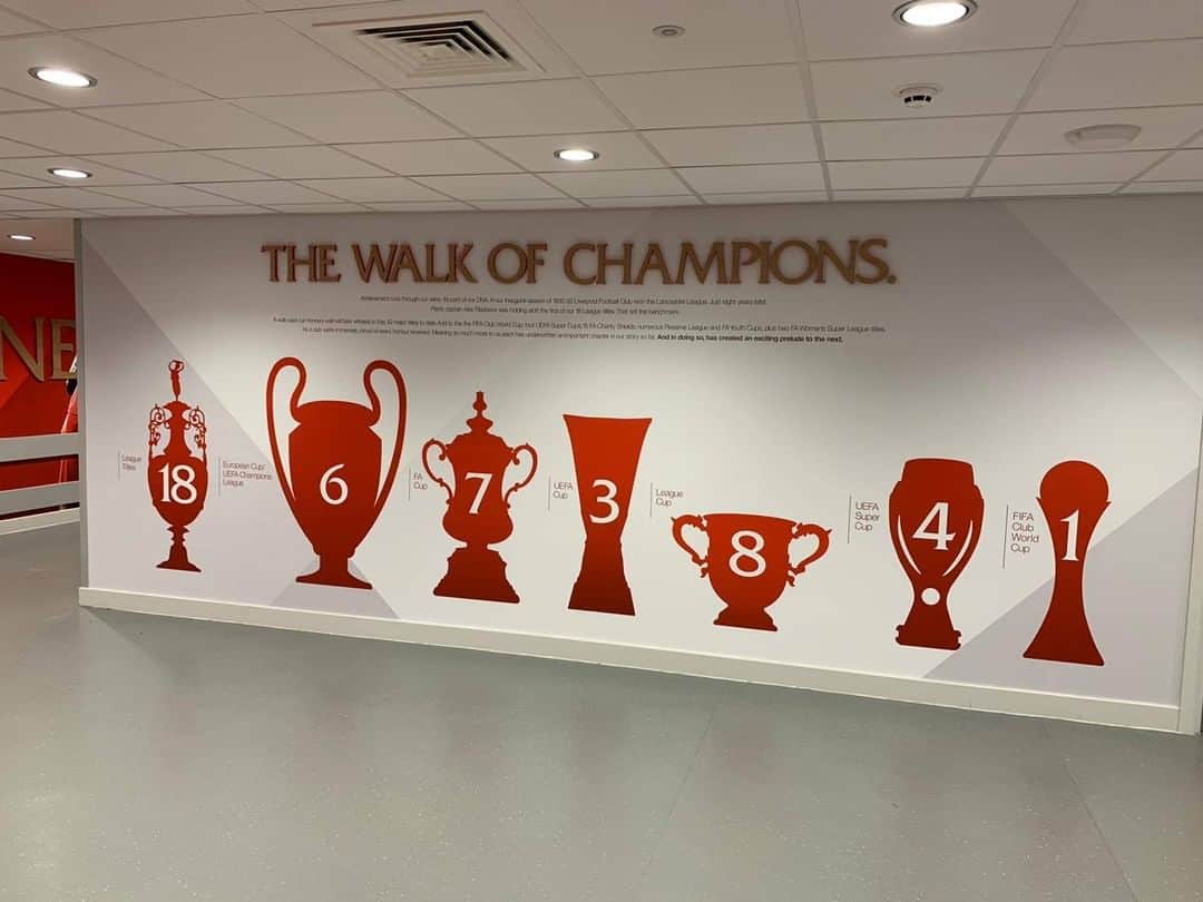 リヴァプールFCさんのインスタグラム写真 - (リヴァプールFCInstagram)「The walk of Champions 🏆 #LFC #Liverpool #LiverpoolFC」12月25日 0時17分 - liverpoolfc