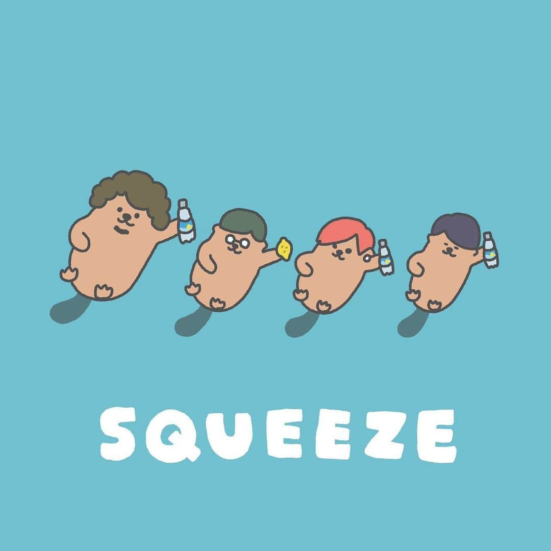 雫さんのインスタグラム写真 - (雫Instagram)「【SQUEEZE配信開始！！】 4th mini ALBUM「新世紀」より「SQUEEZE」を先行配信開始だ〜〜！ plk.lnk.to/squeeze  本日21時にMVも公開します。 ポルカ×ラッコズ×サントリーからのクリスマスプレゼント、楽しんでくれるんけ？  #新世紀 #SQUEEZE #ラッコズ #天然水スパークリングレモン」12月25日 0時36分 - plkshizuku