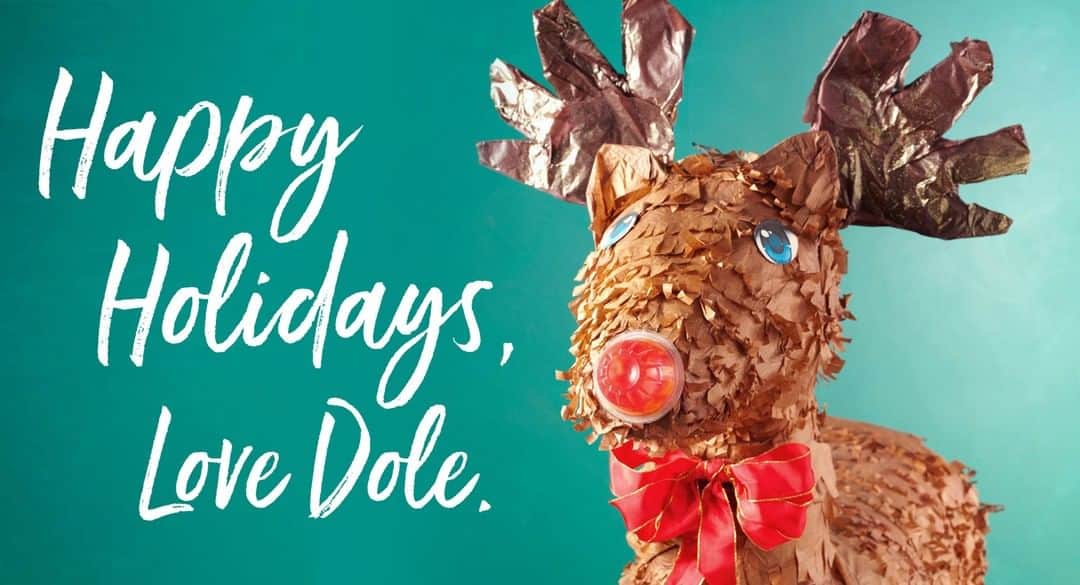 Dole Packaged Foods（ドール）のインスタグラム：「As we take some time to enjoy the holidays with our families, our offices will be closed and will re-open Friday, 12/27. You may still contact us on www.dolesunshine.com or call 800-232-8888, which will re-direct to our after-hours services. Happy Holidays!」