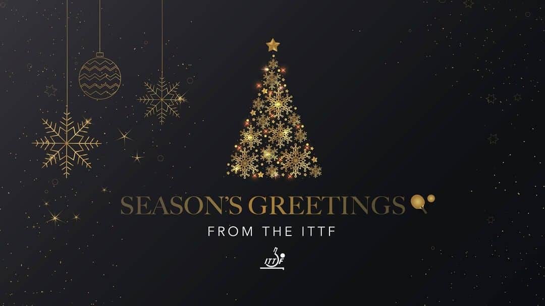 ITTF Worldさんのインスタグラム写真 - (ITTF WorldInstagram)「🎄 Season's greetings to all #TableTennis fans around the world! 🏓  #Christmas」12月25日 1時01分 - wtt