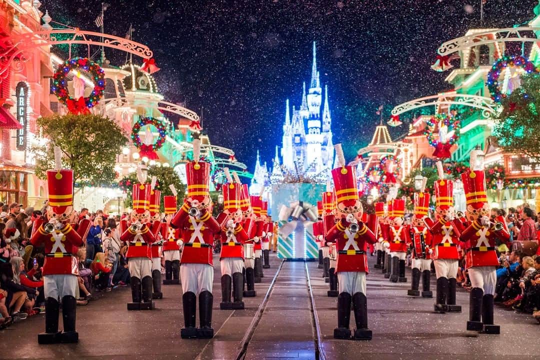 Disneyさんのインスタグラム写真 - (DisneyInstagram)「Tonight's forecast at @waltdisneyworld: merry and bright!」12月25日 1時00分 - disney