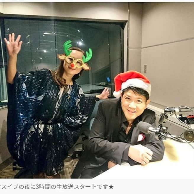 レイチェル・チャンさんのインスタグラム写真 - (レイチェル・チャンInstagram)「J-WAVE Christmas Special Japan Airlines Jingle your heart! #別所哲也　さんと　#レイチェルチャン　のナビゲートで3時間生放送でお届けしました。沢山のメッセージ、ありがとうございました！　#織田哲郎　さん、　#平原綾香　さん、 #家入レオ　さんのライブは最高の音楽のプレゼントでした！ #happyholidays #tokyo #radio #jwave」12月25日 1時01分 - rachelchanjpn