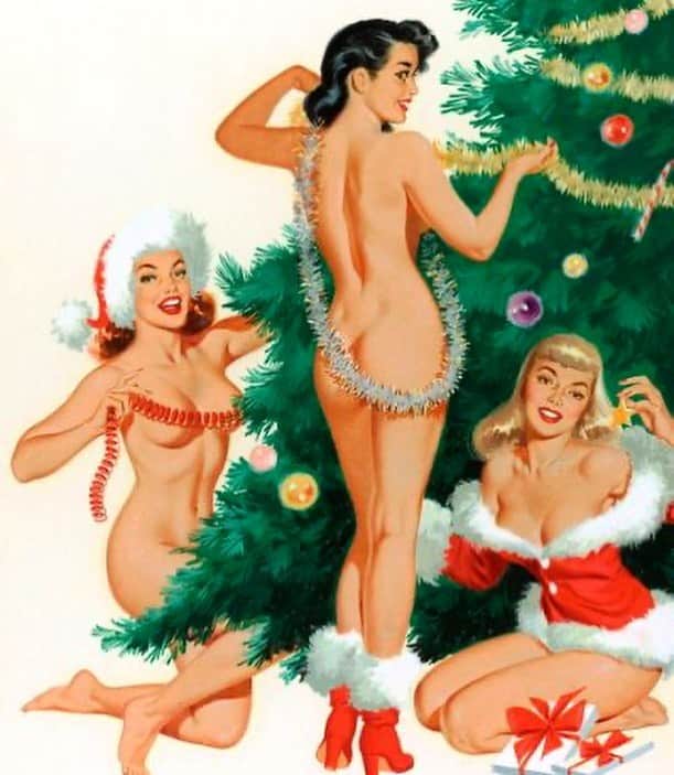 ティファニー・トートさんのインスタグラム写真 - (ティファニー・トートInstagram)「Good thing the blonde was wearing the outfit, it was cold! 😝 ⁣Swipe to see the original🎅🏼🎅🏼🎅🏼 ⁣ Merry Christmas from @jessicavaugn @rpomplun and I! 🎁🎄🌟」12月25日 2時59分 - tiffanytothxoxo