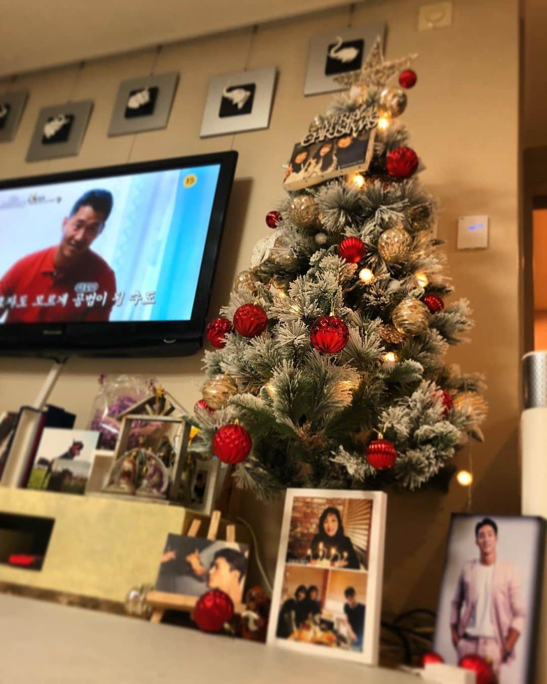 ソ・ハジュンさんのインスタグラム写真 - (ソ・ハジュンInstagram)「올해의 마지막 리스트. .  생애 첫 크리스마스트리 만들기🎄🎄🎄 . 모두 happy merry Christmas 🎄🎁」12月25日 14時38分 - seo_ha_jun