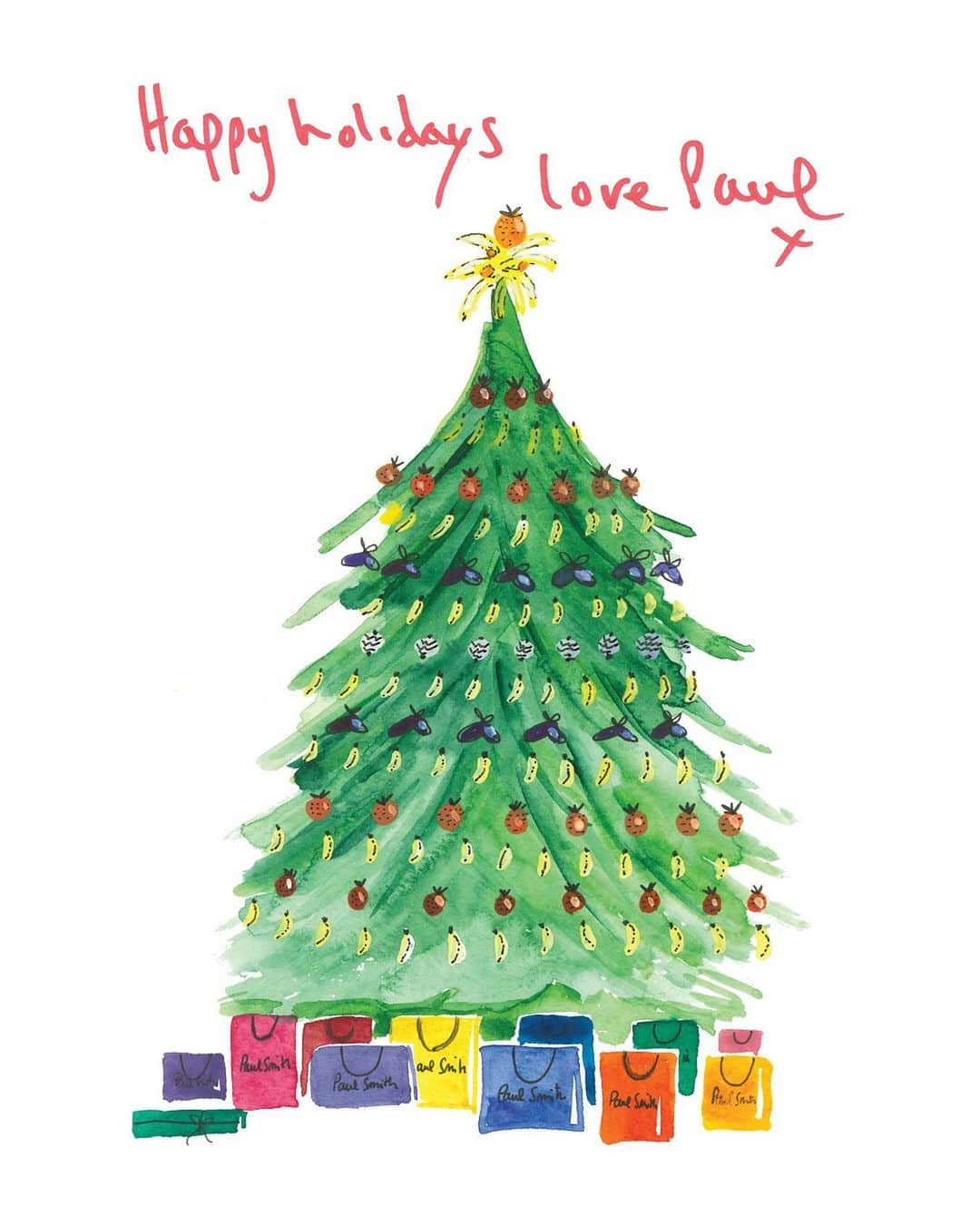 Paul Smith Japanさんのインスタグラム写真 - (Paul Smith JapanInstagram)「メリークリスマス！ ポールから皆様へ、クリスマスのメッセージ🎄✨ . . . #PaulSmith #Christmas #ポールスミス #クリスマス」12月25日 14時03分 - paulsmithjapan