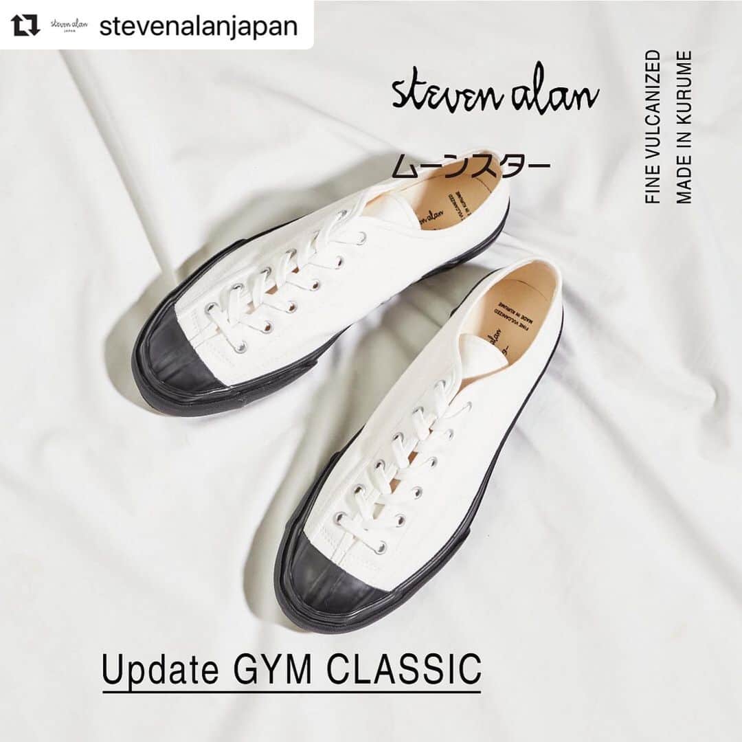 MOONSTARのインスタグラム：「#Repost @stevenalanjapan ... Exclusive item | ＜MOONSTAR for Steven Alan＞ Update ”GYM CLASSIC”(for Men) Please visit our shop. www.stevenalan.jp  #moonstar #stevenalan #stevenalanjapan #exclusive」