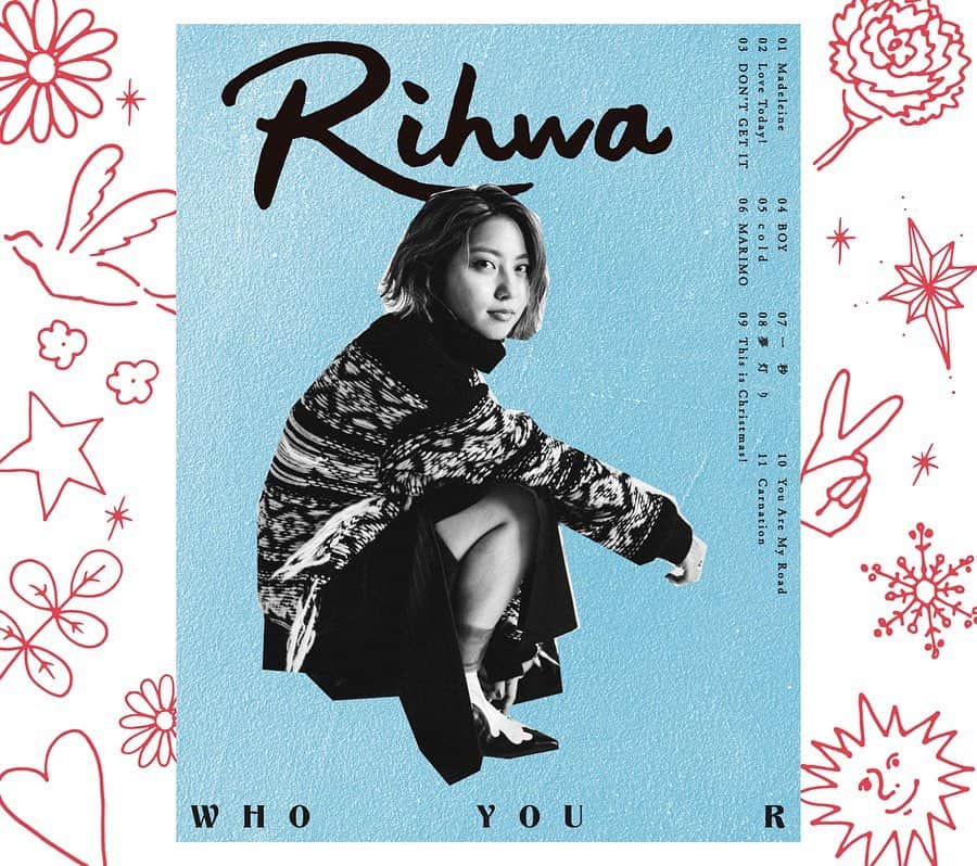 Rihwaさんのインスタグラム写真 - (RihwaInstagram)「Merry Christmas!!!!!!!🎄🌟❄️☃️🎅🏻🌃💝 My 3rd Album "WHO YOU R" has released. You can listen now!!!!👂💞 I recommend to listen to my new album with headphones! 🎧✨ I had SOOOOOOOOO MUCH FUN while I was making this album!!!!!!!❤️✌🏽🌟 ＰＬＥＡＳＥ  ＬＩＳＴＥＮ ! Come on folks!!!!!!! Link in bio.💗✌🏽🎄🎧✨ . . #Rihwa #WHOYOUR #アルバムリリース」12月25日 8時25分 - rihwa_official
